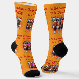 Sassy Reindeer Socken