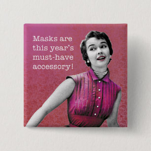 Sassy Retro Button Platz