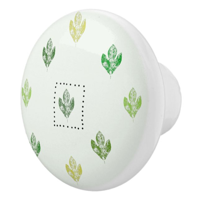 Sassy Sassafras Keramik Knob Keramikknauf (Rechts)