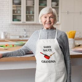 Sassy Saucy Koch Personalisiert Sauce Pan Schürze