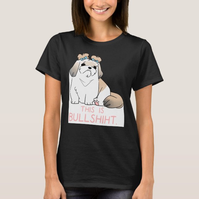Sassy Shih Tzu T-Shirt (Vorderseite)