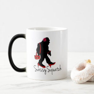 Sassy Squatch, Bigfoot Sasquatch Morphing Tasse