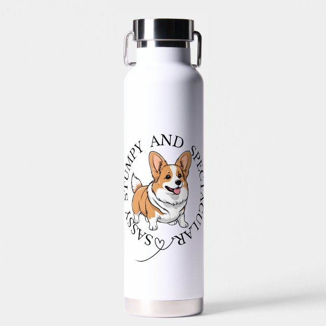 Sassy Stumpy & Spektakulär Trinkflasche (Vorne)