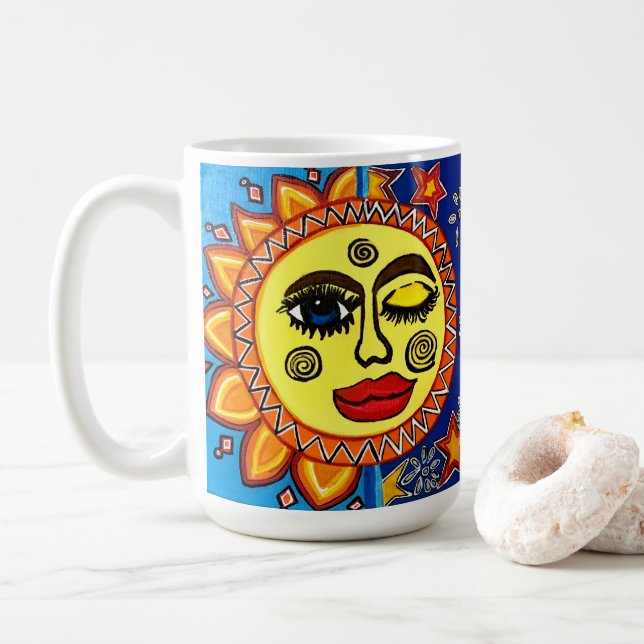 Sassy Sun Kaffee Tasse (Mit Donut)