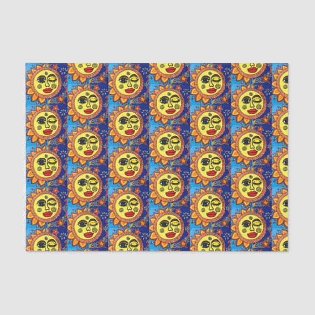 Sassy Sun Tissue Paper Seidenpapier (Vorderseite)