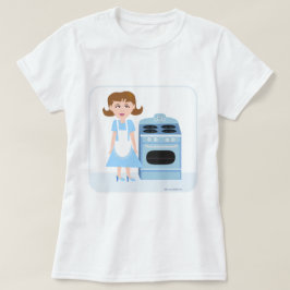 Sassy Sweet Fifties Hausfrau Kitsch Art T-Shirt