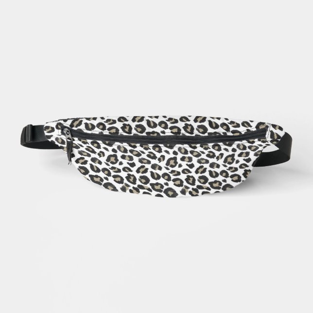 Sassy Tan Leopard Print Bauchtasche (Vorderseite)