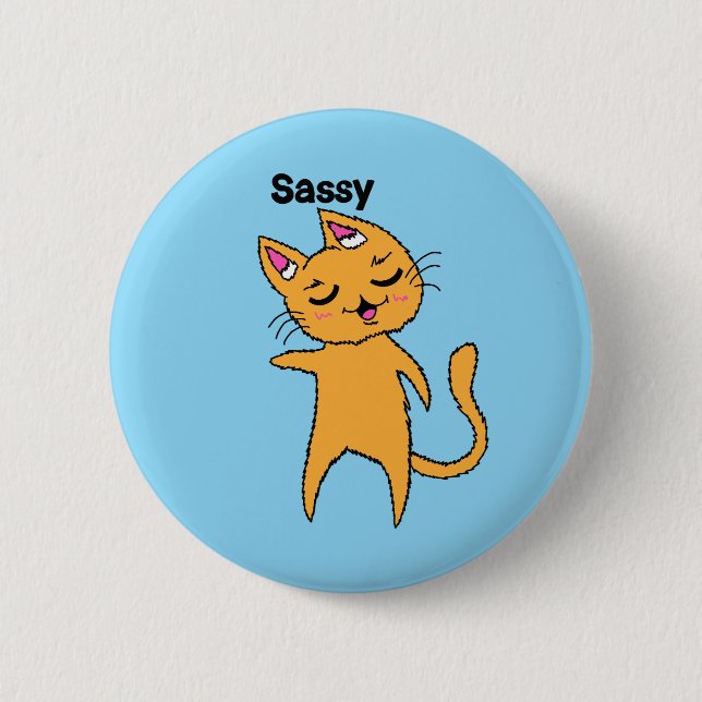 Sassy-Taste  Button (Vorderseite)