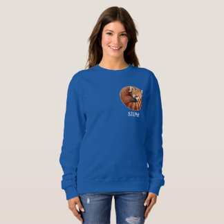 Sassy Tier Roter Panda Sweatshirt