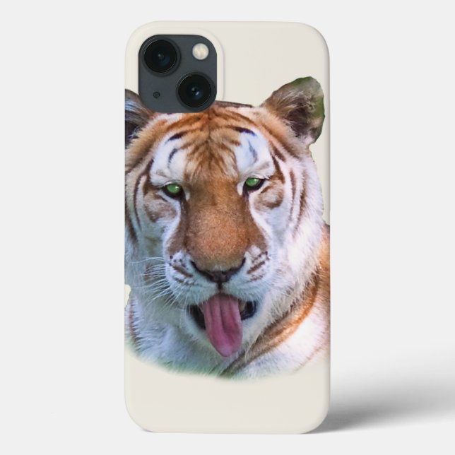 Sassy Tiger Cat individuell anpassbar Case-Mate iPhone Hülle (Rückseite)