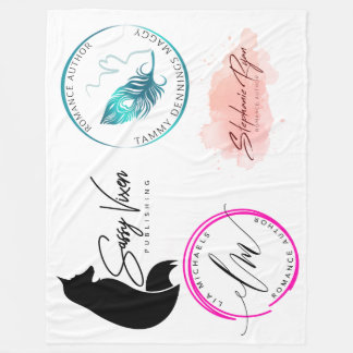 Sassy Vixen-Logo-kundenspezifische Fleece-Decke, Fleecedecke
