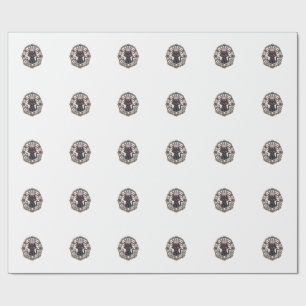 Sassy Weibliche Katze Lustiges Katzenliebhaber-Des Geschenkpapier
