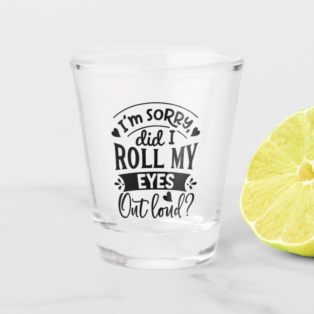 Sassy Whiskey Shot Glass Schnapsglas (Vorderseite)