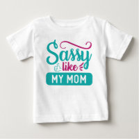 SASSY WIE MEINE MAMA SPRICHWORT