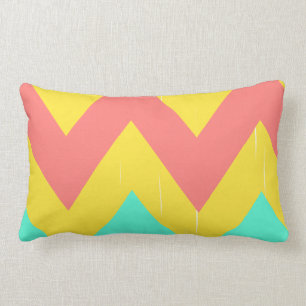 Sassy Zickzack Throw-Kissen Lendenkissen