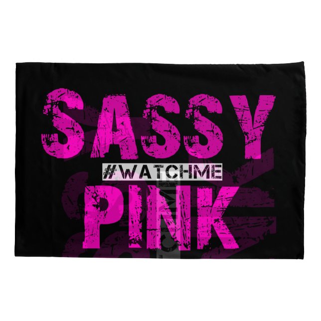 SassyPink Kissenbezug (Rückseite)