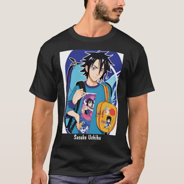Sasuke Uchiha T - Shirt Exclusive Collection (Vorderseite)