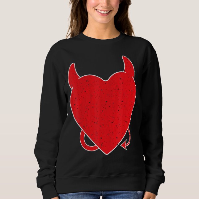 Satan Devil Occult Satanic Evil Lucifer 1 Sweatshirt (Vorderseite)