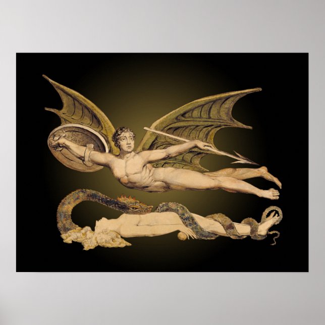 Satan & Eve 18x24 Poster (Vorne)