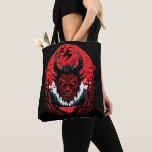 Satan Evil Face Demon Head Graphic Design