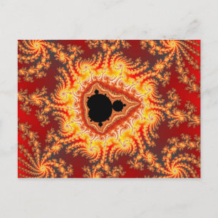 Satan - Fraktal Postkarte