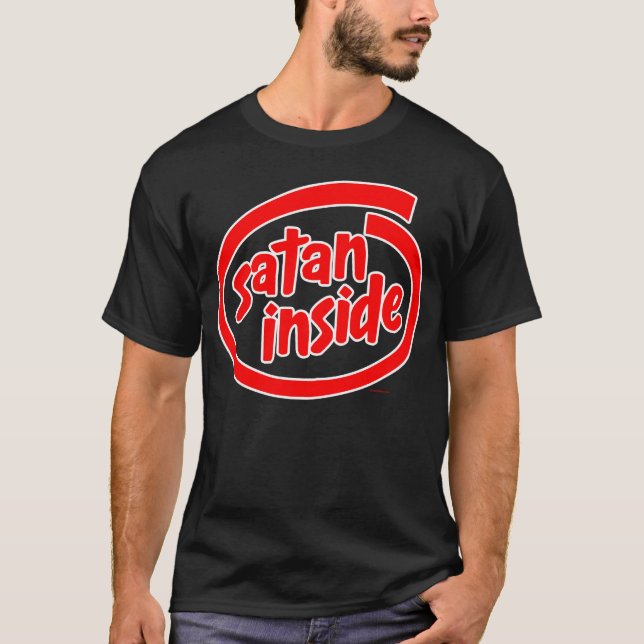 Satan innerhalb des Rotes T-Shirt (Vorderseite)