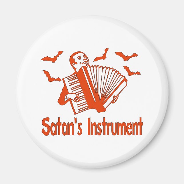 Satan-Instrument Magnet (Vorne)