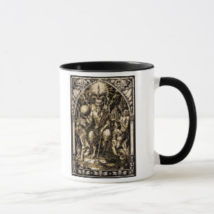 Satan inthronisierte tasse