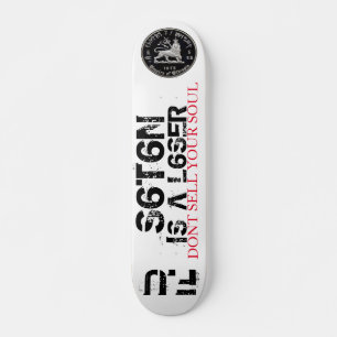 SATAN IST EIN VERLIERER Verkaufe nicht meine Seel Skateboard