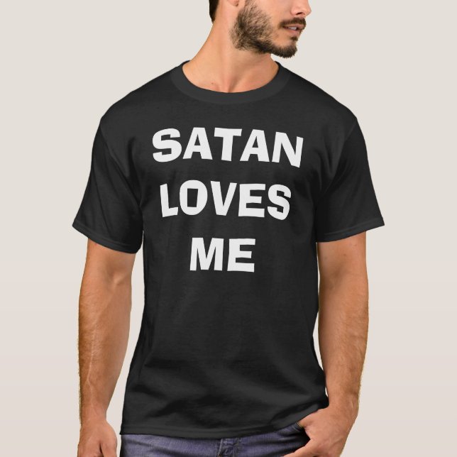 SATAN LIEBEN ICH T - Shirt (Vorderseite)