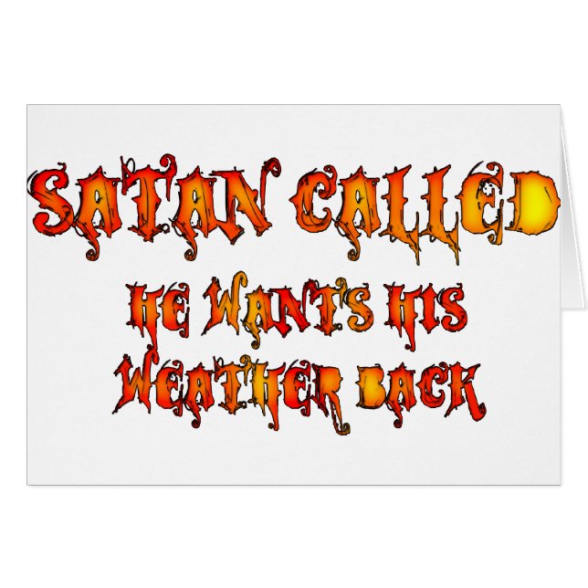 Satan namens "Hitzewelle" 2011 (Vorderseite (Horizontal))