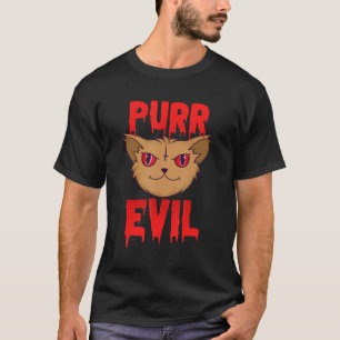 Satan Purr Evil Lucipurr Cat T-Shirt