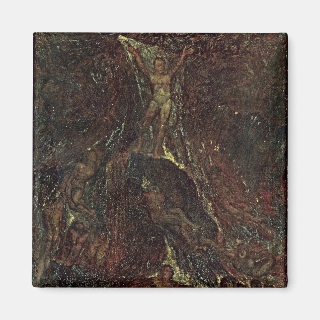 Satan ruft seine Legion auf Magnet (Vorne)