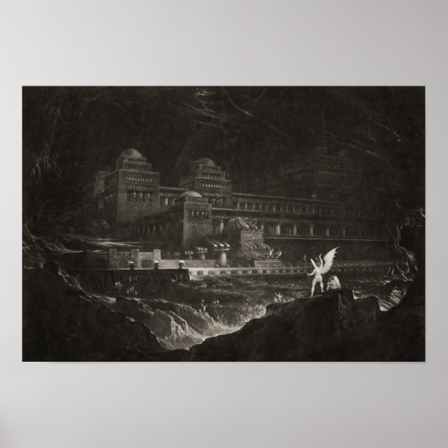 Satan, Vorsitzender des Höllenrats von John Ma Poster (Vorne)