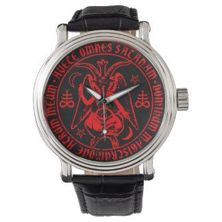 Satanic Baphomet Armbanduhr