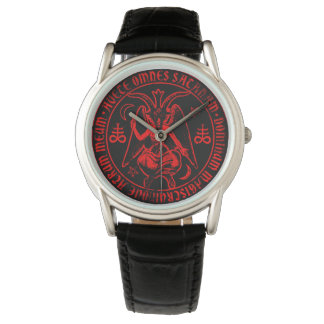 Satanic Baphomet Armbanduhr