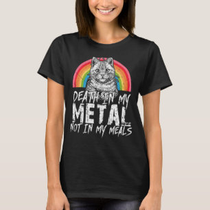 Satanic Cat Tod in meinem Metall nicht in meinen M T-Shirt