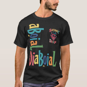 Satanic Design Basic Dark T - Shirt 👕 ✅