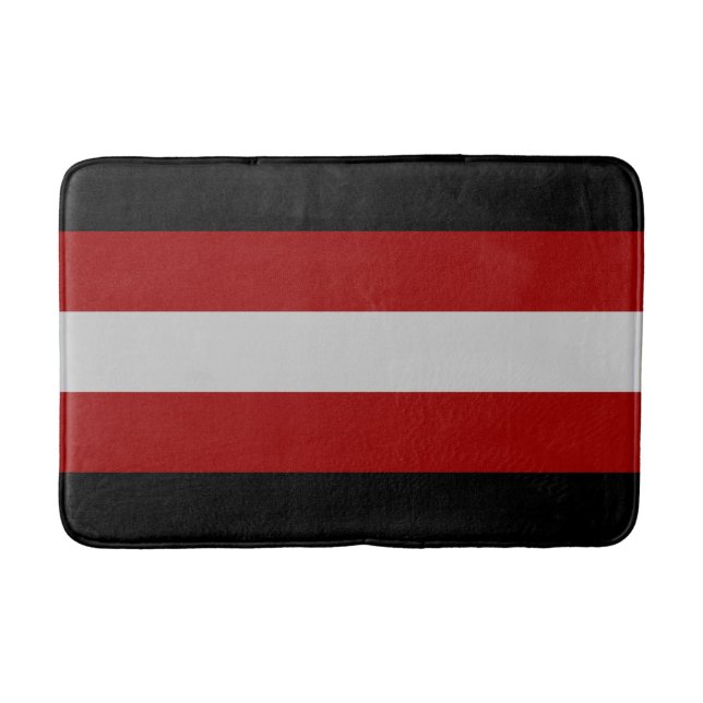 Satanic Flag (Satanismus) Badematte (Vorderseite)