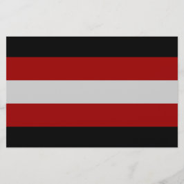 Satanic Flag (Satanismus) Briefpapier
