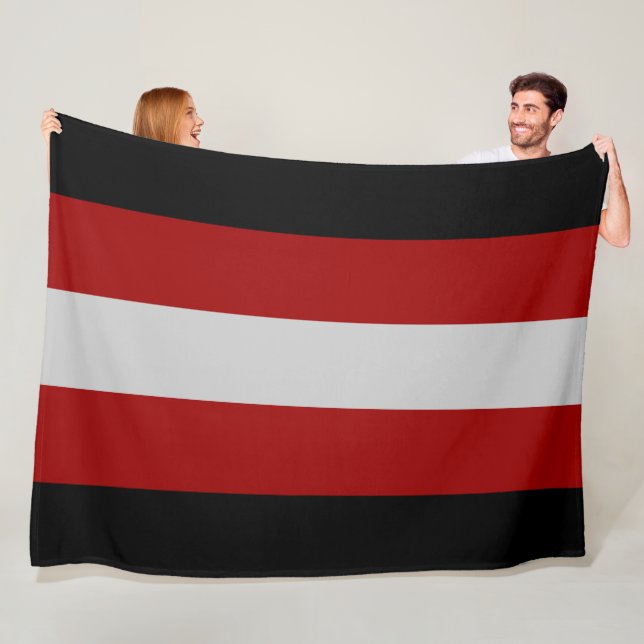 Satanic Flag (Satanismus) Fleecedecke (Beispiel)