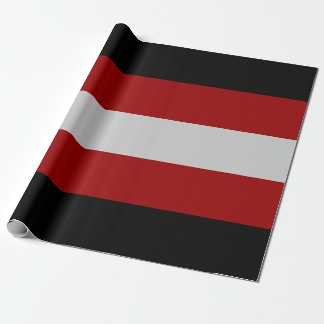 Satanic Flag (Satanismus) Geschenkpapier (Ungerollt)