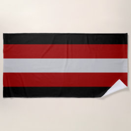 Satanic Flag (Satanismus) Strandtuch