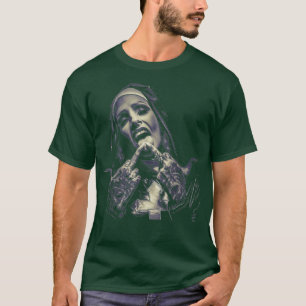 Satanic Nun Tattoos Unholy T-Shirt