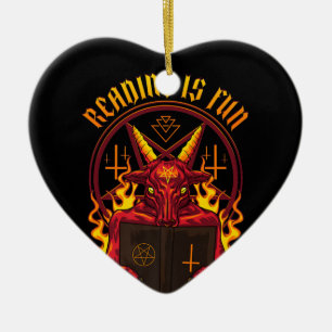 Satanic Pagan Goat Premium Keramik Ornament