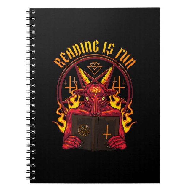 Satanic Pagan Goat Premium Notizblock (Vorderseite)