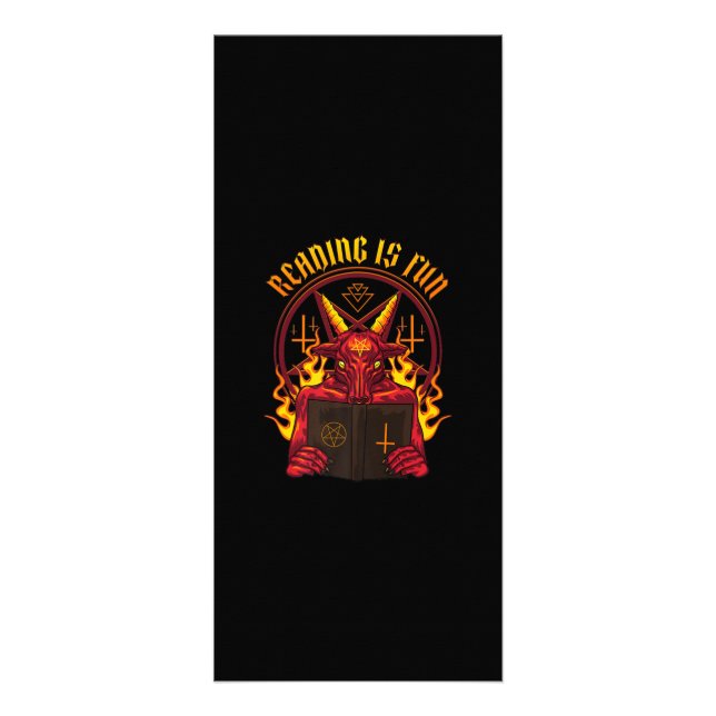 Satanic Pagan Goat Premium Werbekarte (Vorne)