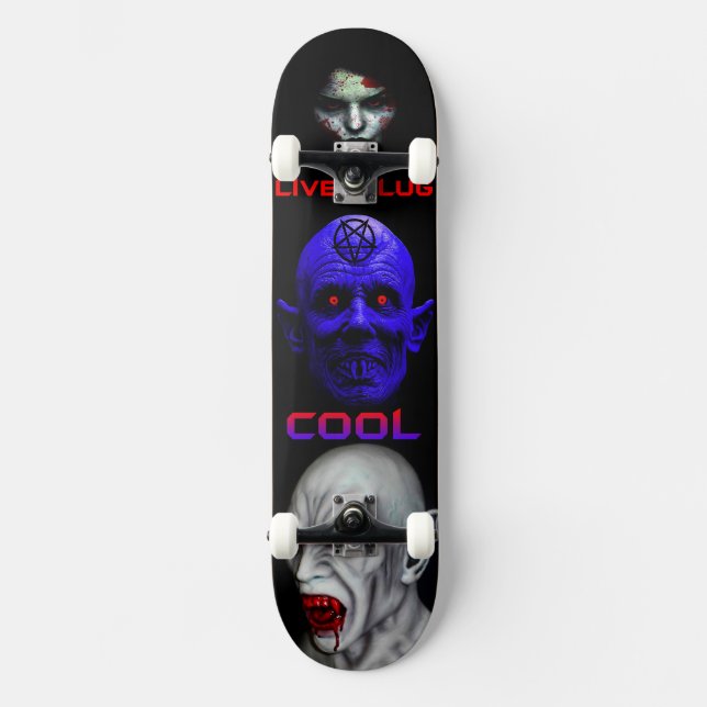 SATANIC Skateboard (Vorderseite)