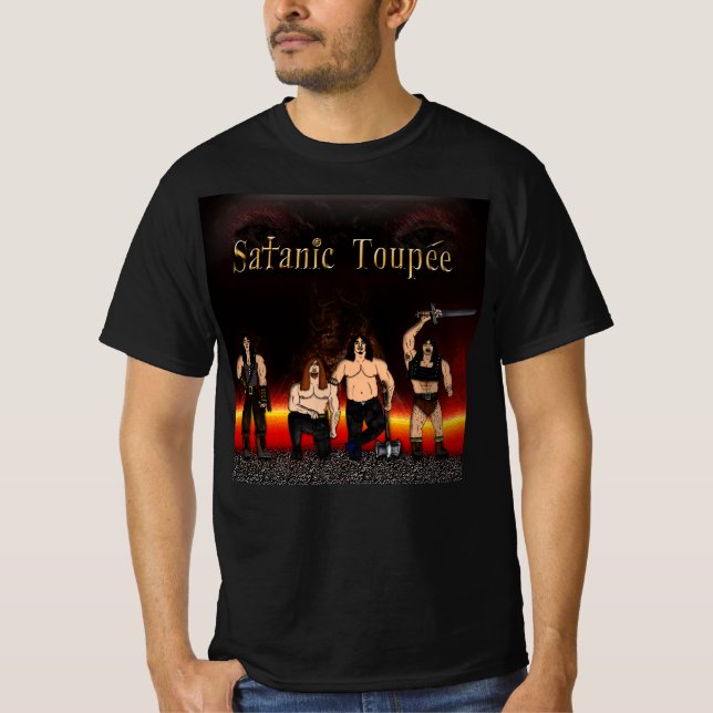 Satanic Toupee "Band Hellscape" Shirt (Vorderseite)