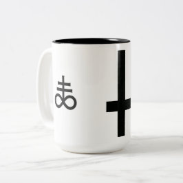 Satanic Zweifarbige Tasse
